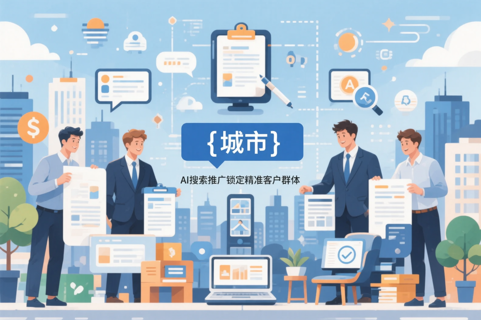 娄底公司如何用AI搜索推广锁定精准客户群体