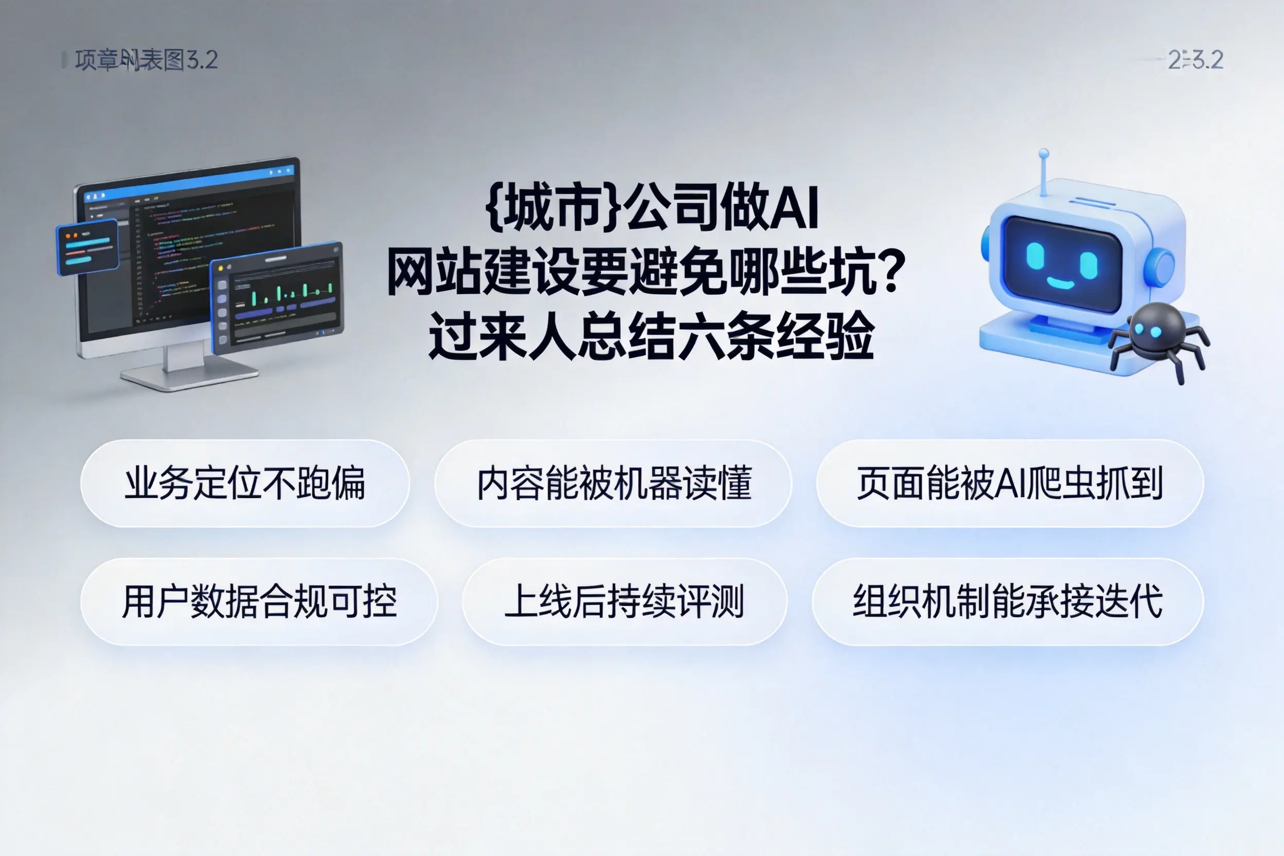 娄底公司做AI网站建设要避免哪些坑？过来人总结六条经验