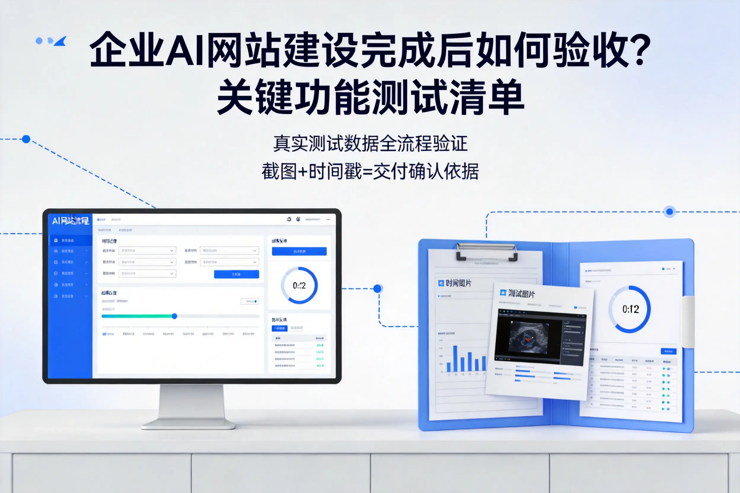 娄底企业AI网站建设完成后如何验收？关键功能测试清单