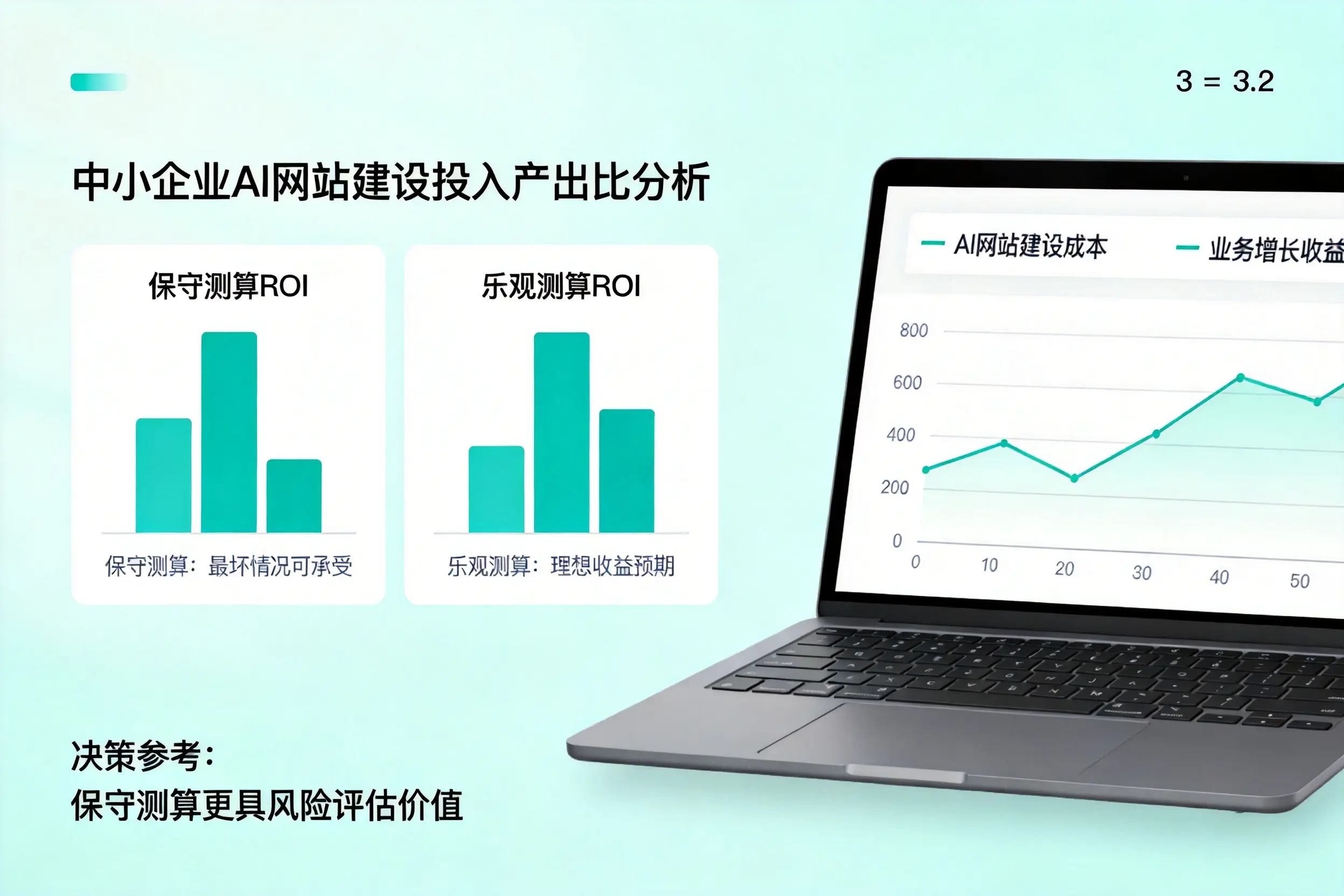 娄底中小企业AI网站建设投入产出比怎么算?先看这份分析