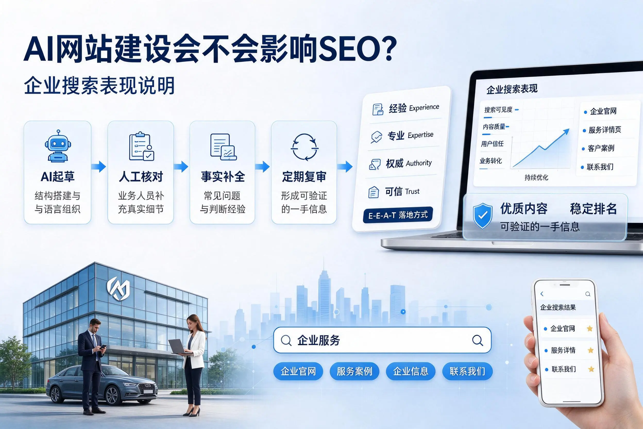 AI网站建设会不会影响SEO？娄底企业搜索表现说明